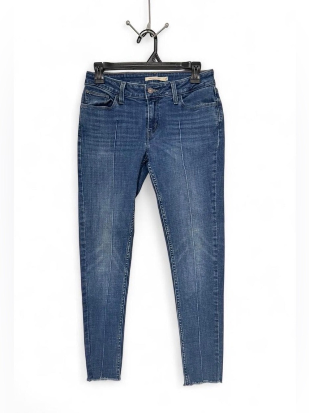 Levi's Dark Blue Skinny Jeans with Center Seams